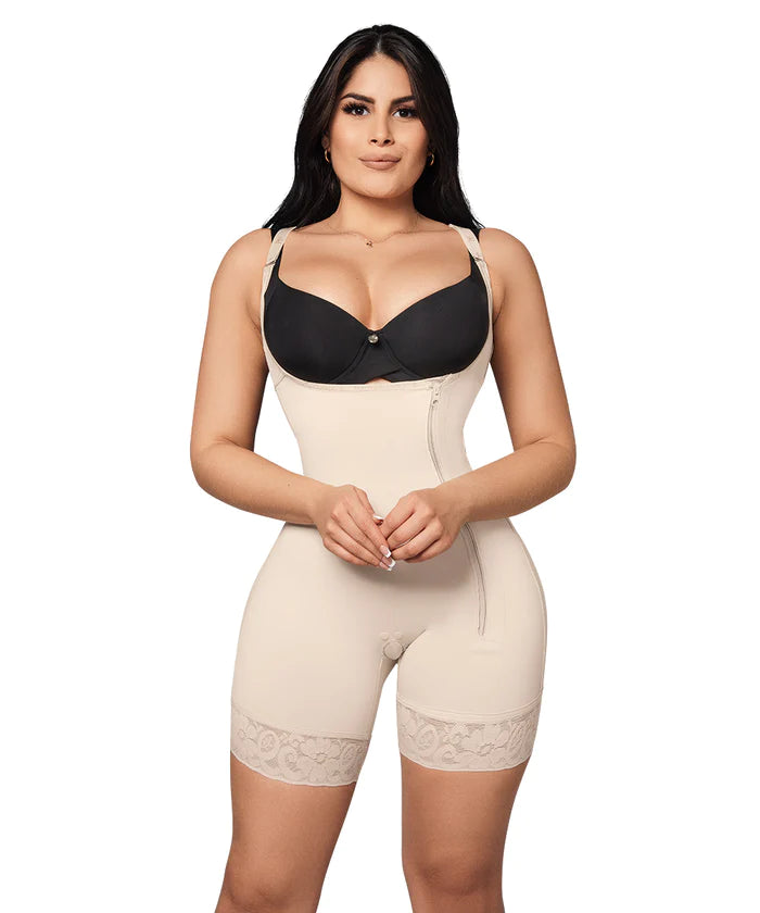FAJA POST OPERATORIA ZIPPER LATERAL /COMPRESION MEDIA SUAVE( REF. C-001 / C-101 )