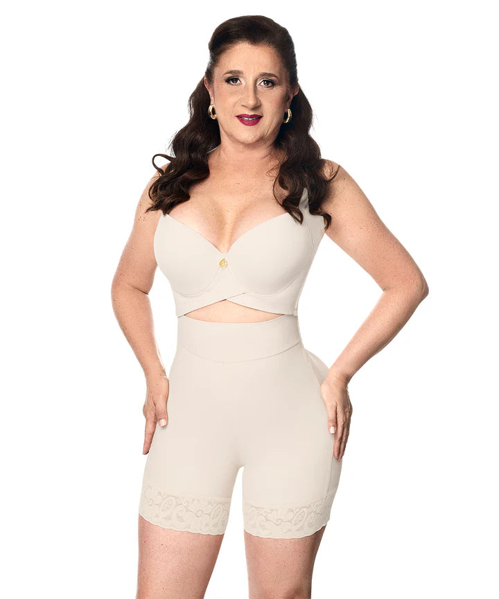 SHORT LEVANTA COLA INVISIBLE MEDIO MUSLO (Ref. C-042 BEIGE / C-145 NEGRO)