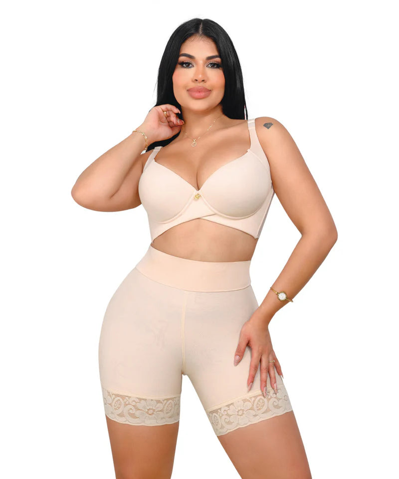 SHORT LEVANTA COLA INVISIBLE MEDIO MUSLO (Ref. C-042 BEIGE / C-145 NEGRO)