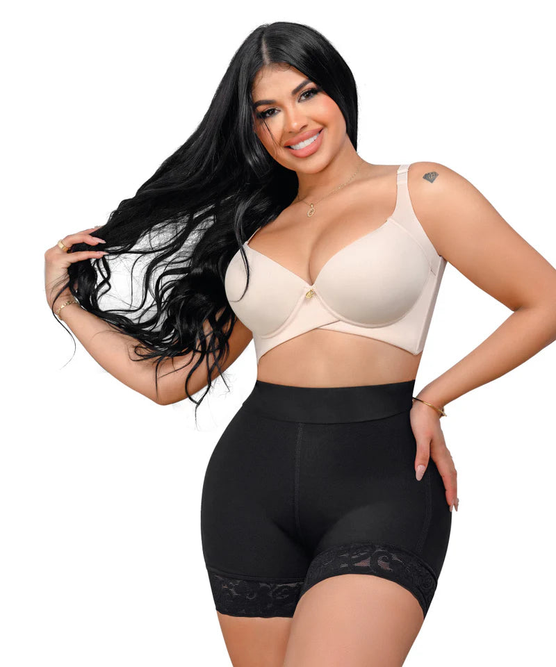 SHORT LEVANTA COLA INVISIBLE MEDIO MUSLO (Ref. C-042 BEIGE / C-145 NEGRO)