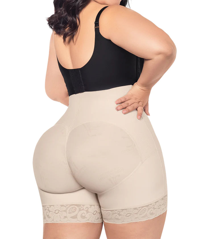 SHORT STRAPLESS LEVANTA COLA (Ref. O-070)