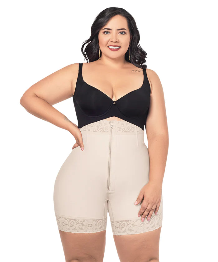SHORT STRAPLESS LEVANTA COLA (Ref. O-070)