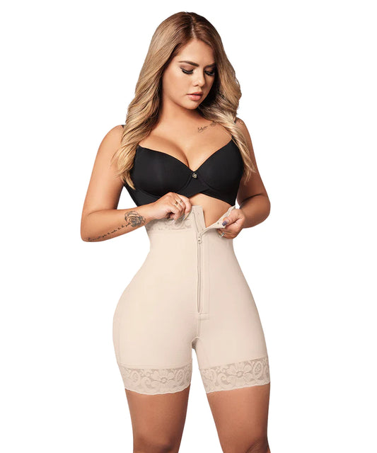 SHORT STRAPLESS LEVANTA COLA (Ref. O-070)