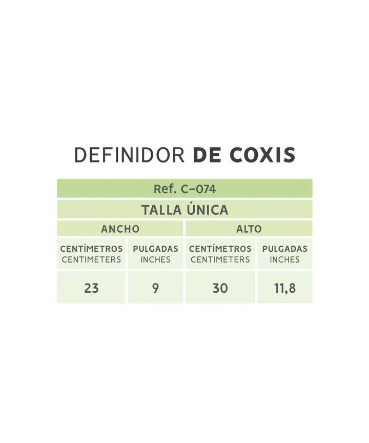 TABLA POST OPERATORIA PARA EL COXIS (Ref. C-074)